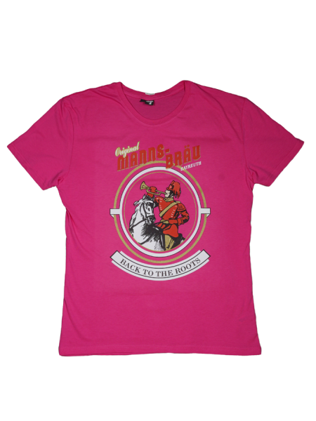 Mann's Bräu T-Shirt pink